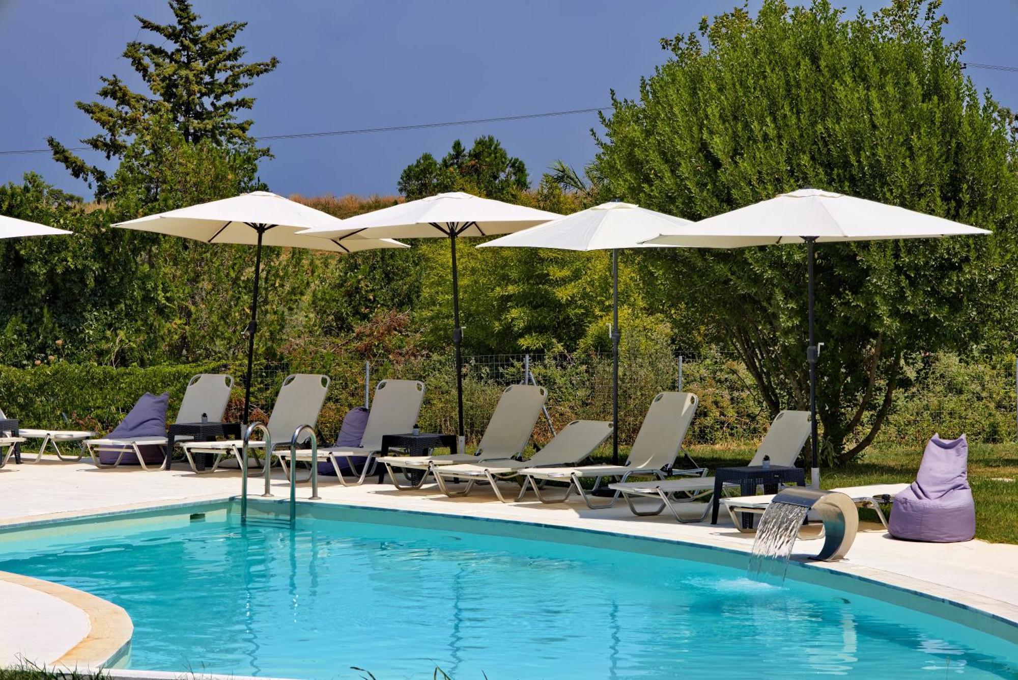 Marele Hills Apartments Néa Fókaia エクステリア 写真