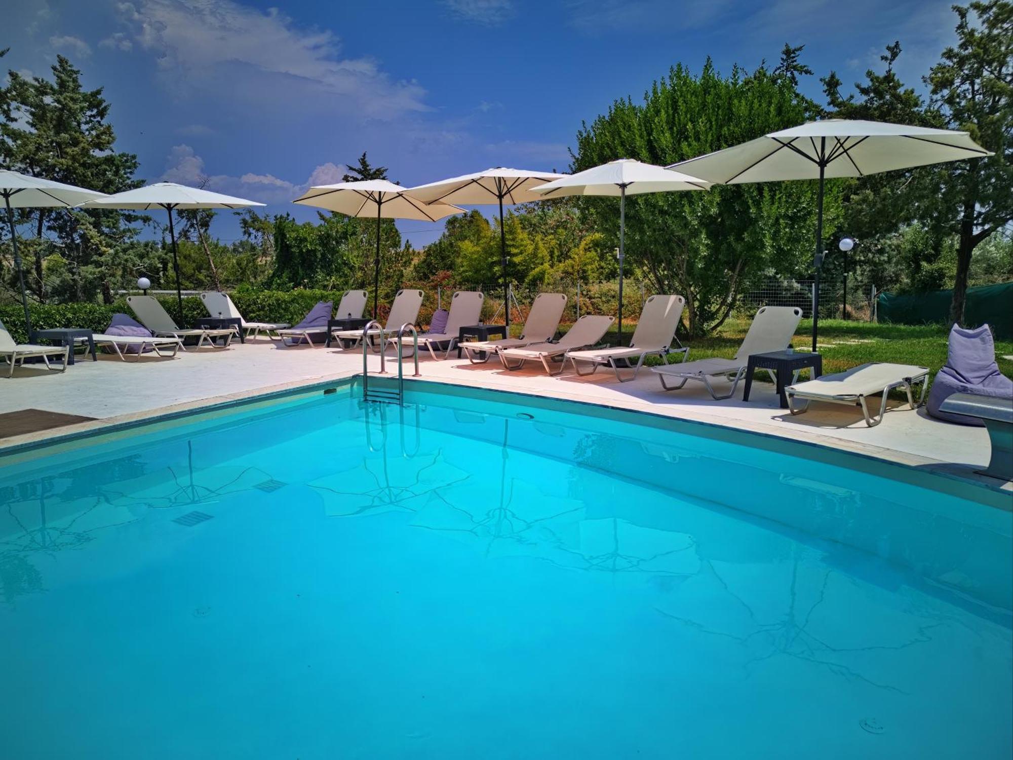 Marele Hills Apartments Néa Fókaia エクステリア 写真